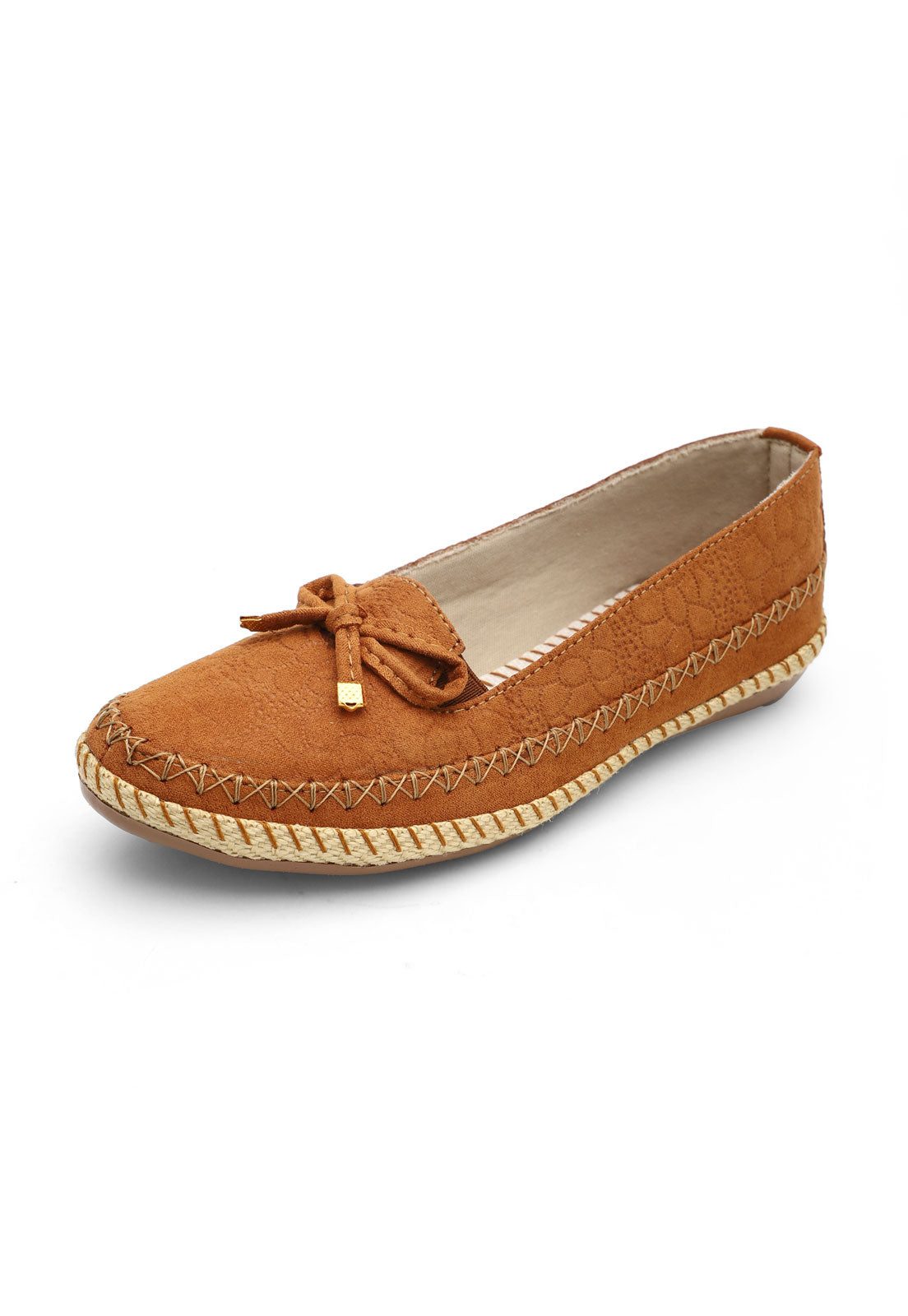 Zapato Dama Miel tellenzi 9324