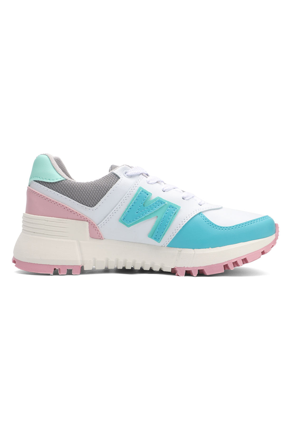 Tenis Dama Blanco-Azul Tellenzi 703