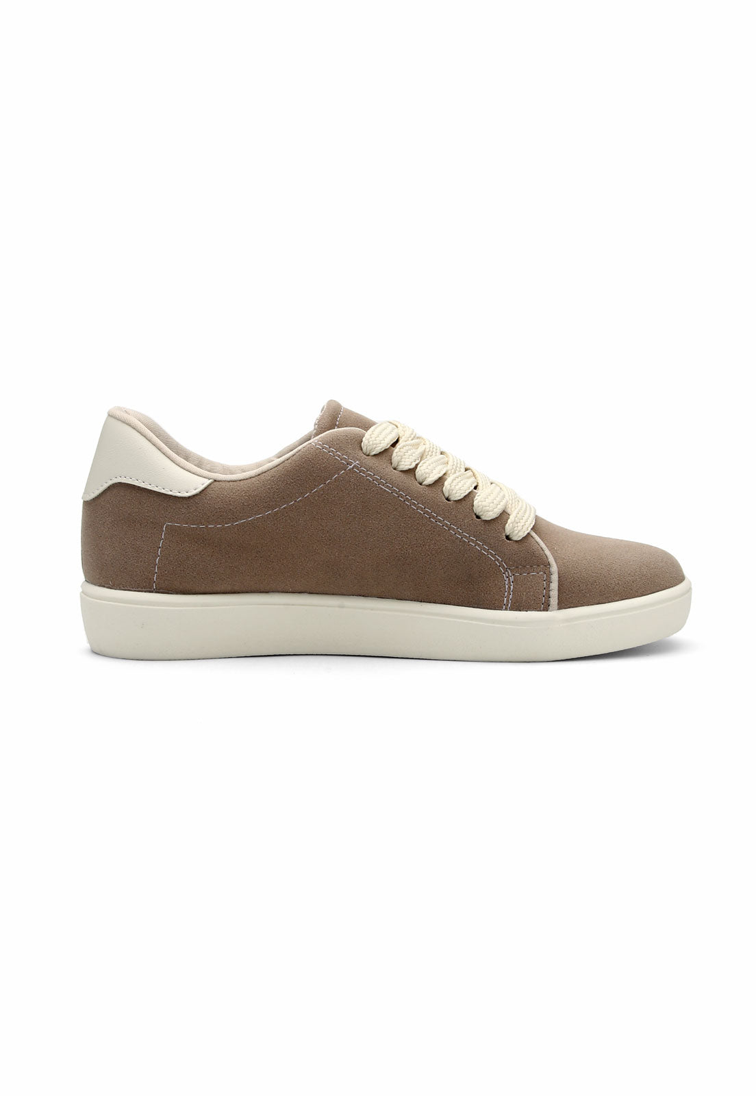 Tenis Dama Beige-Marrón Tellenzi S-06