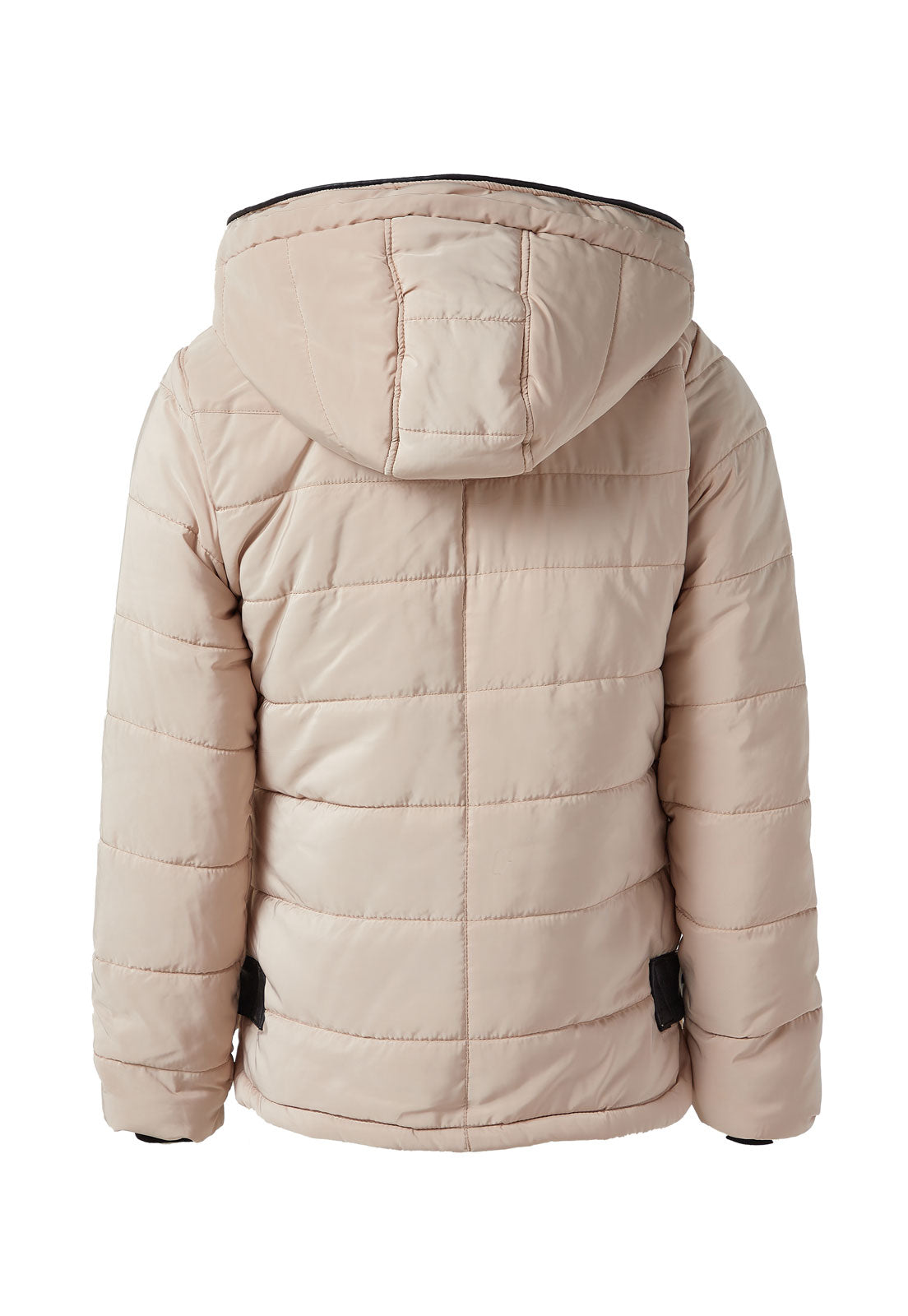 Chaqueta Mujer corta acolchada Beige Tellenzi 1097