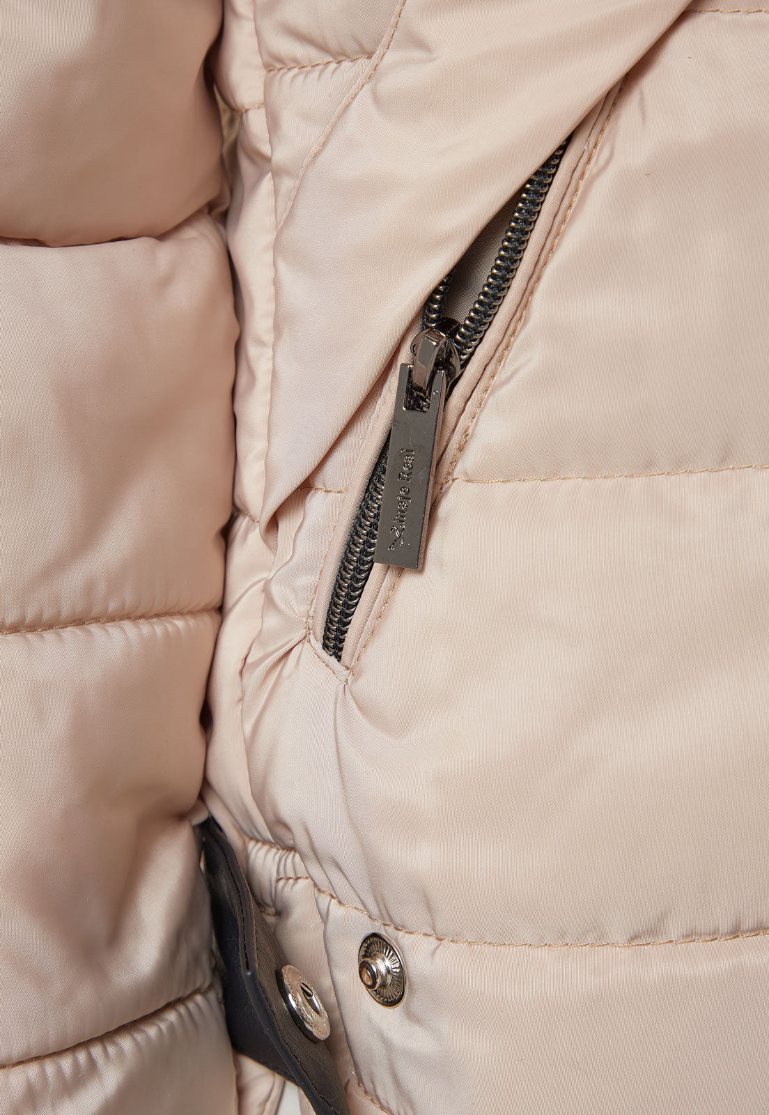Chaqueta Mujer corta acolchada Beige Tellenzi 1097