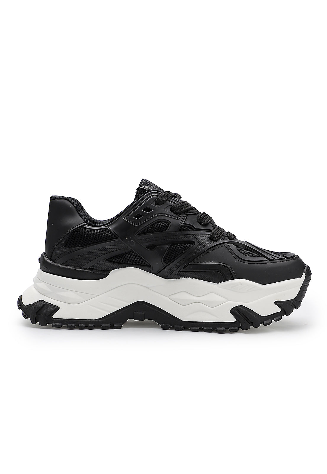 Tenis Sneakers Negro Crema Tellenzi T03
