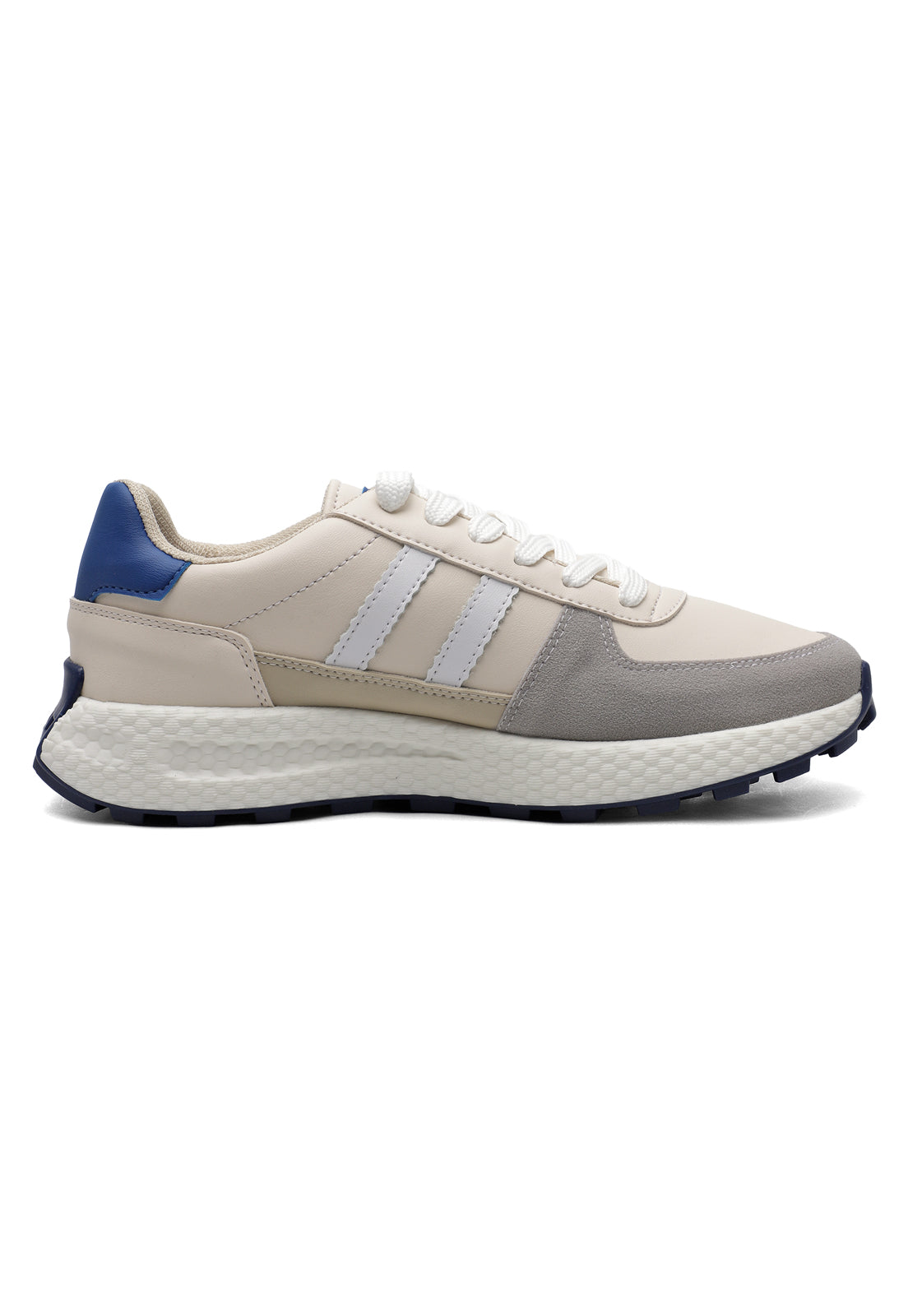Tenis Hombre Beige-Azul Tellenzi 0050