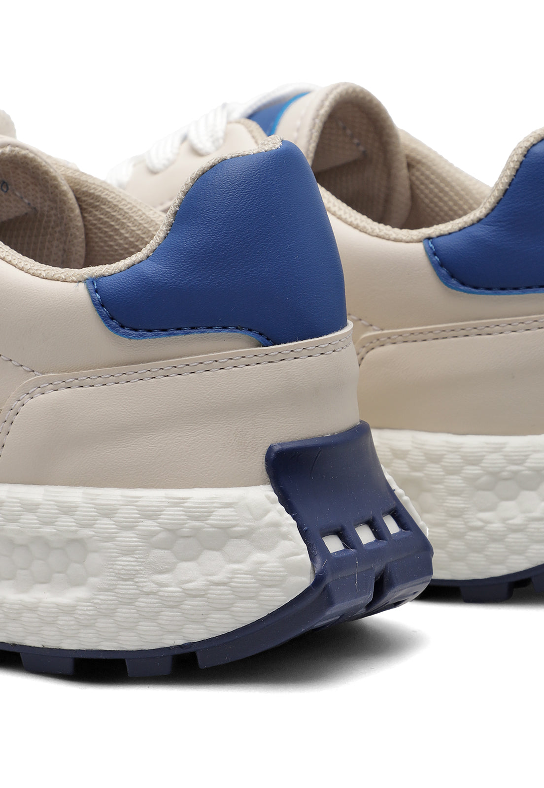 Tenis Hombre Beige-Azul Tellenzi 0050