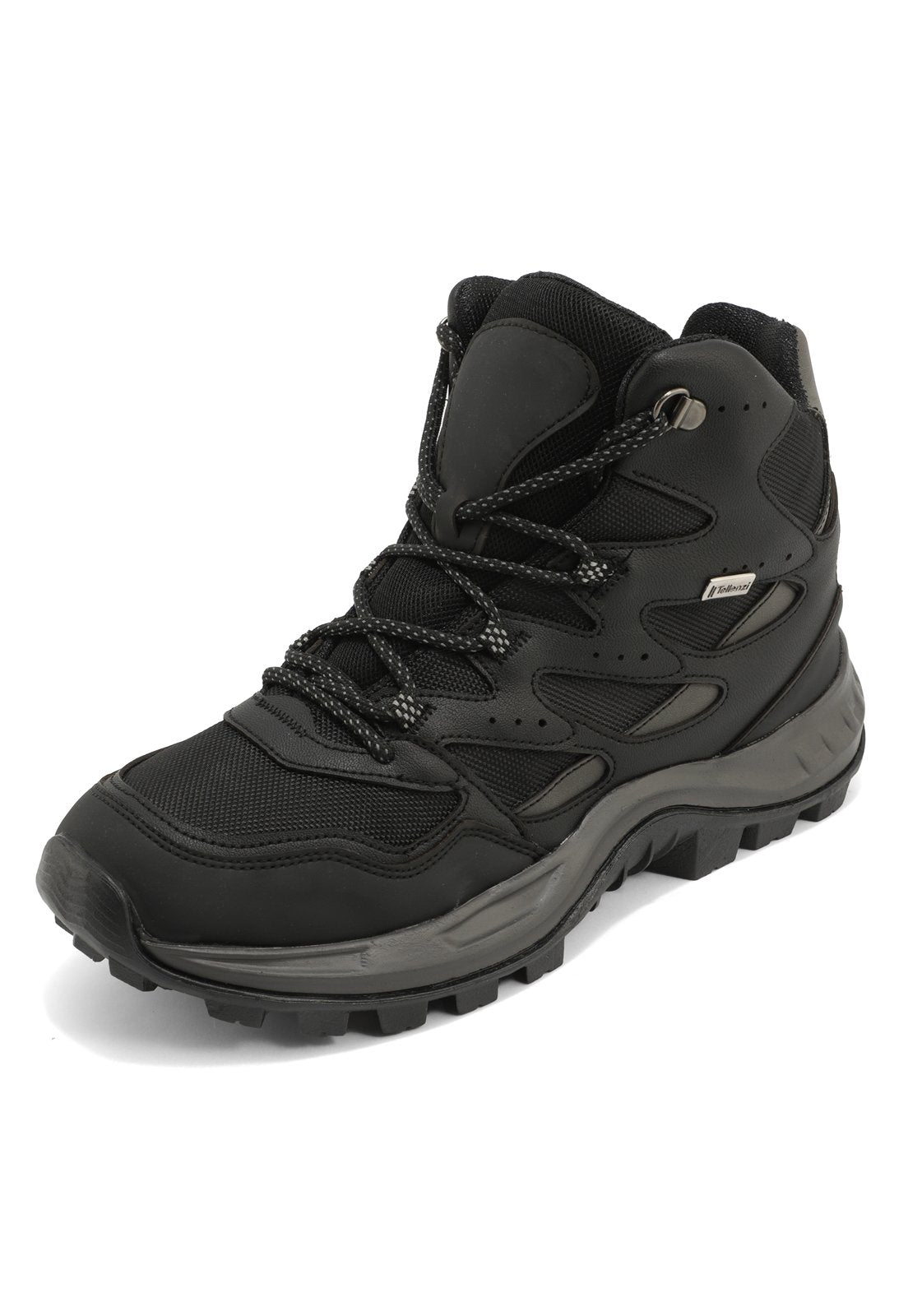 Botas Hombre Outdoor Negro Tellenzi 2322