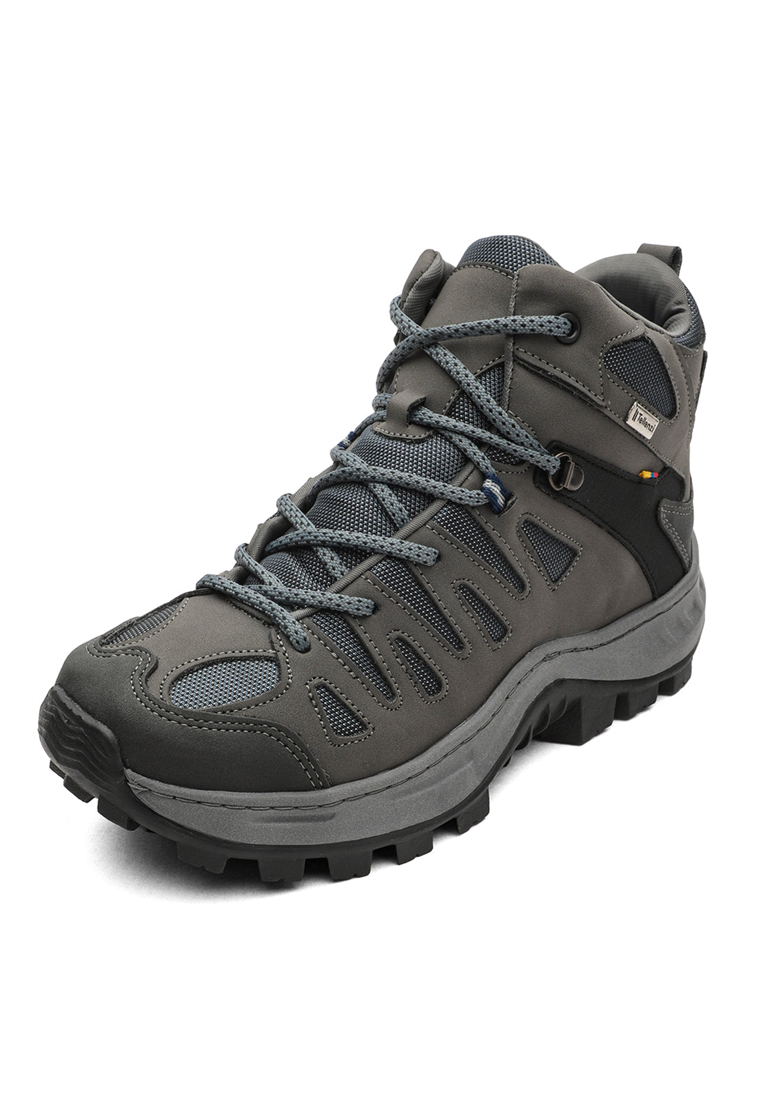 Bota Outdoor Hombre Gris-Azul  tellenzi Teide