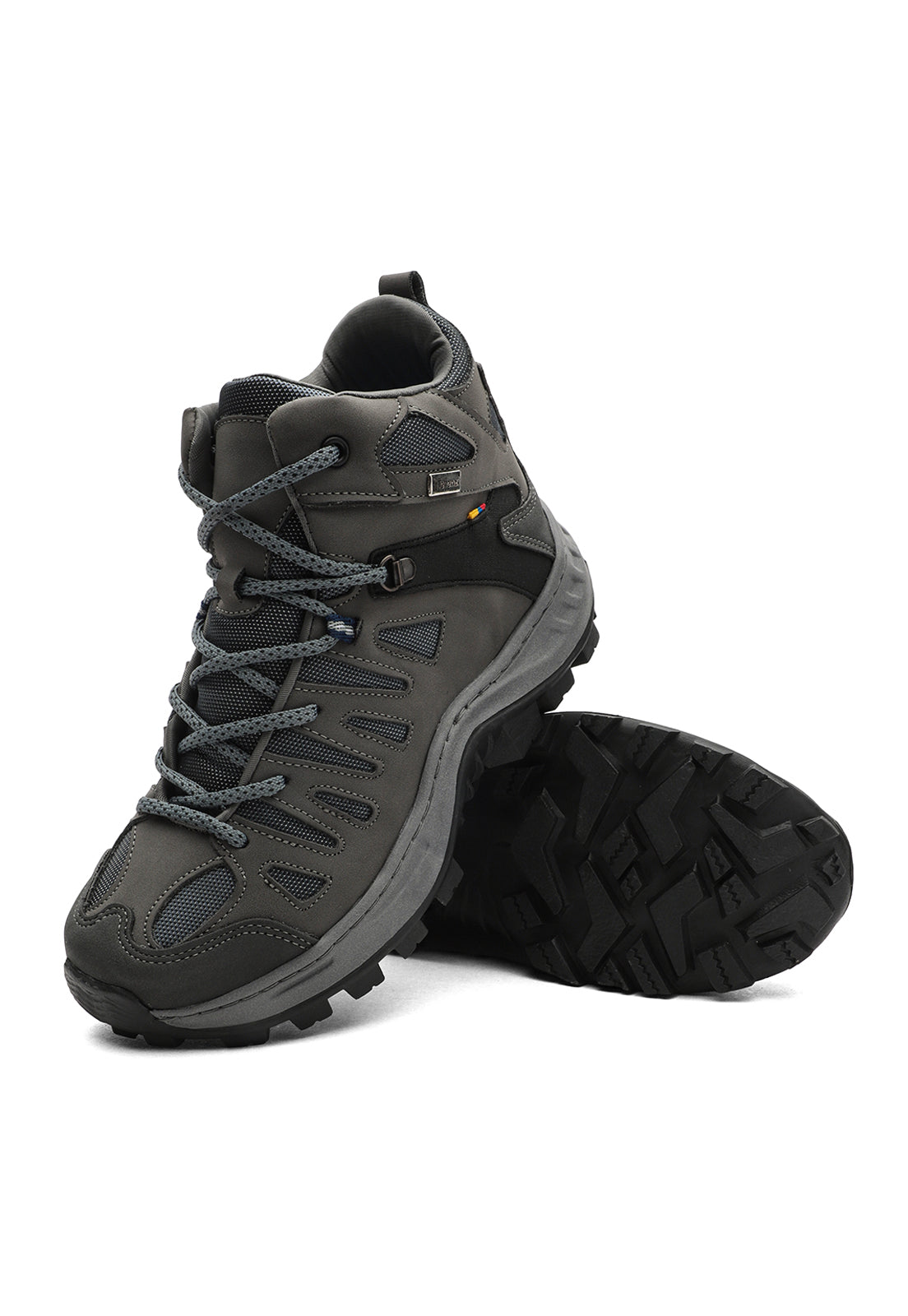 Bota Outdoor Hombre Gris-Azul  tellenzi Teide