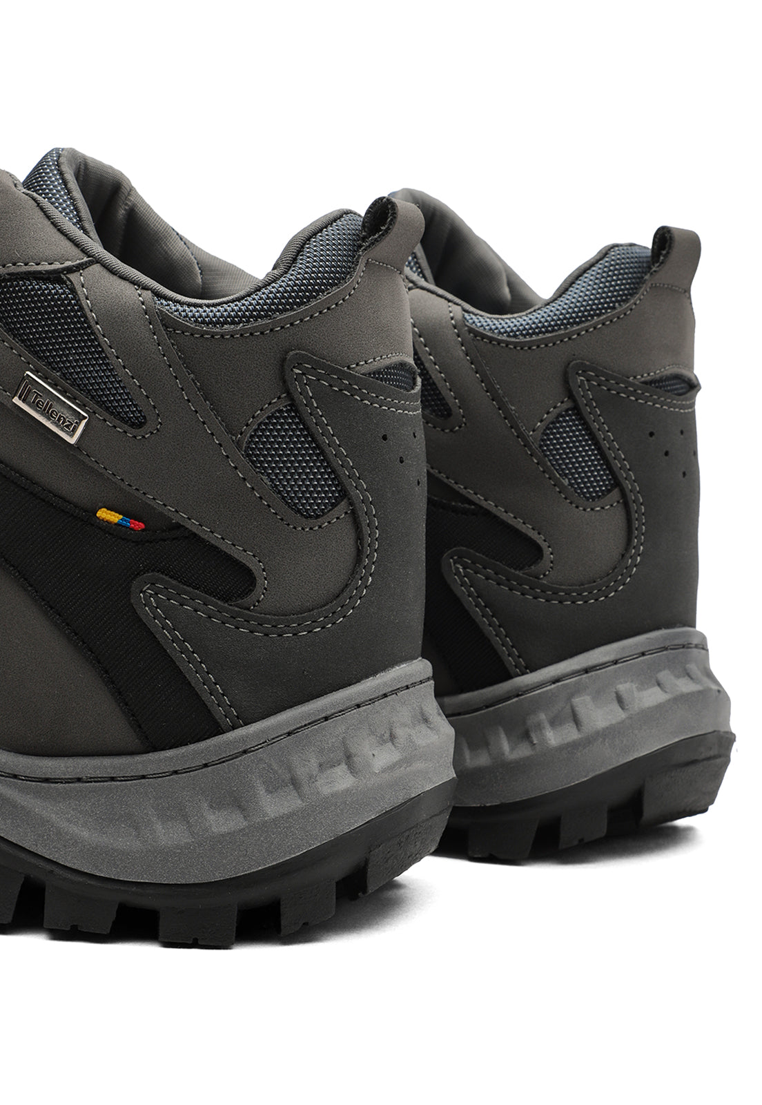 Bota Outdoor Hombre Gris-Azul  tellenzi Teide