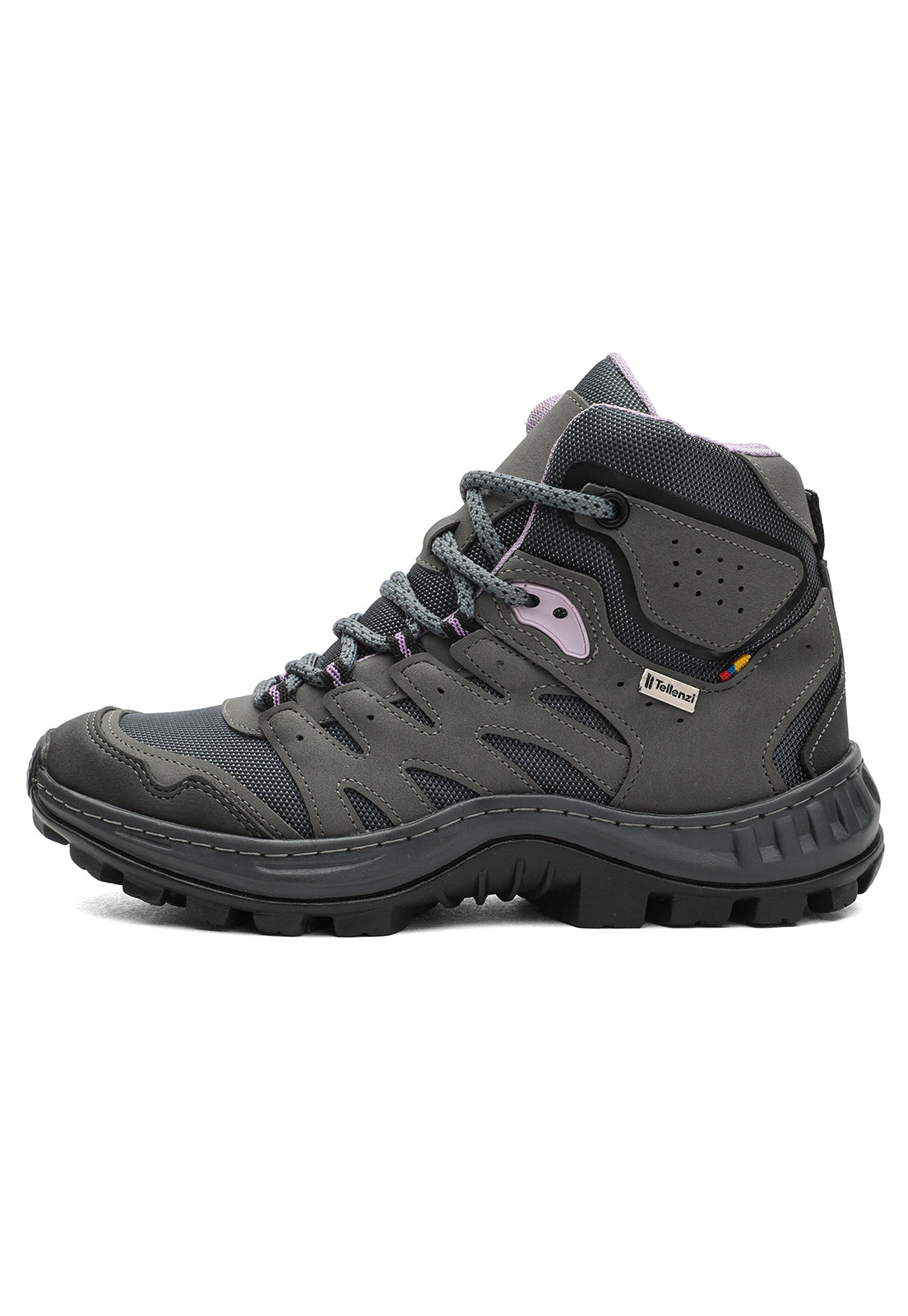Bota Outdoor Mujer Gris-Lila tellenzi Nepal