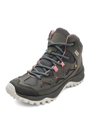 Bota Outdoor Mujer Gris-Rosa tellenzi Sahara