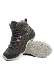 Bota Outdoor Mujer Gris-Rosa tellenzi Sahara