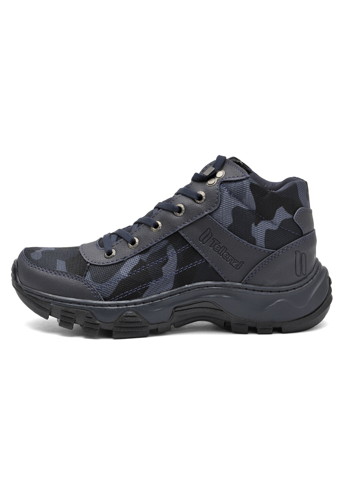 Bota Hombre Outdoor Azul Tellenzi 085