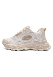 Tenis Mujer Marfil-Beige Tellenzi C2
