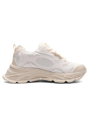 Tenis Mujer Marfil-Beige Tellenzi C2
