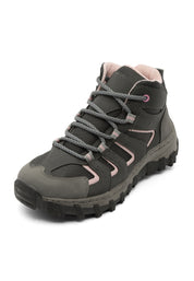 Bota Outdoor Mujer Gris-Rosa tellenzi 8-1068