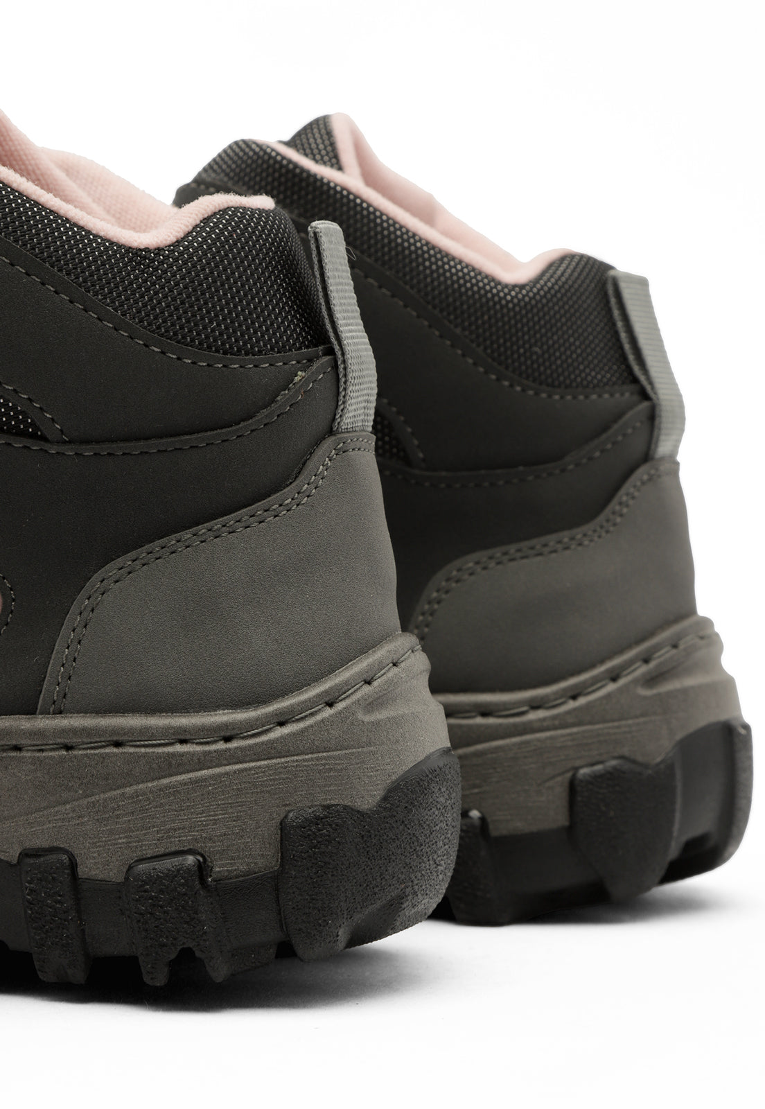 Bota Outdoor Mujer Gris-Rosa tellenzi 8-1068