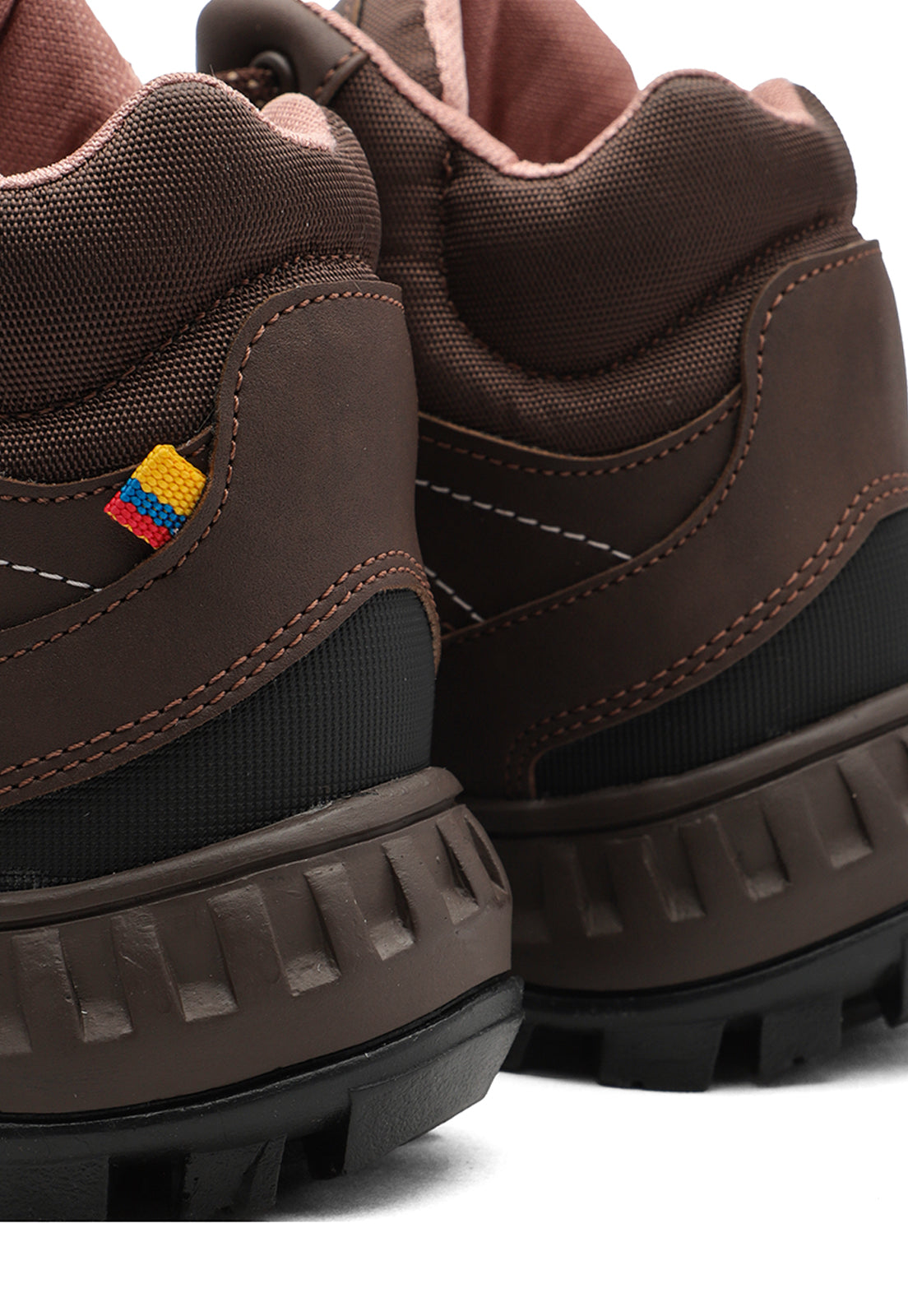 Bota De Seguridad Mujer Café