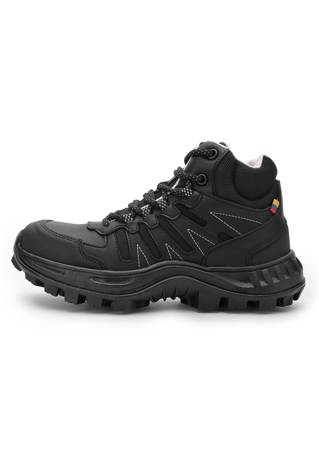 Bota De Seguridad Mujer Negro