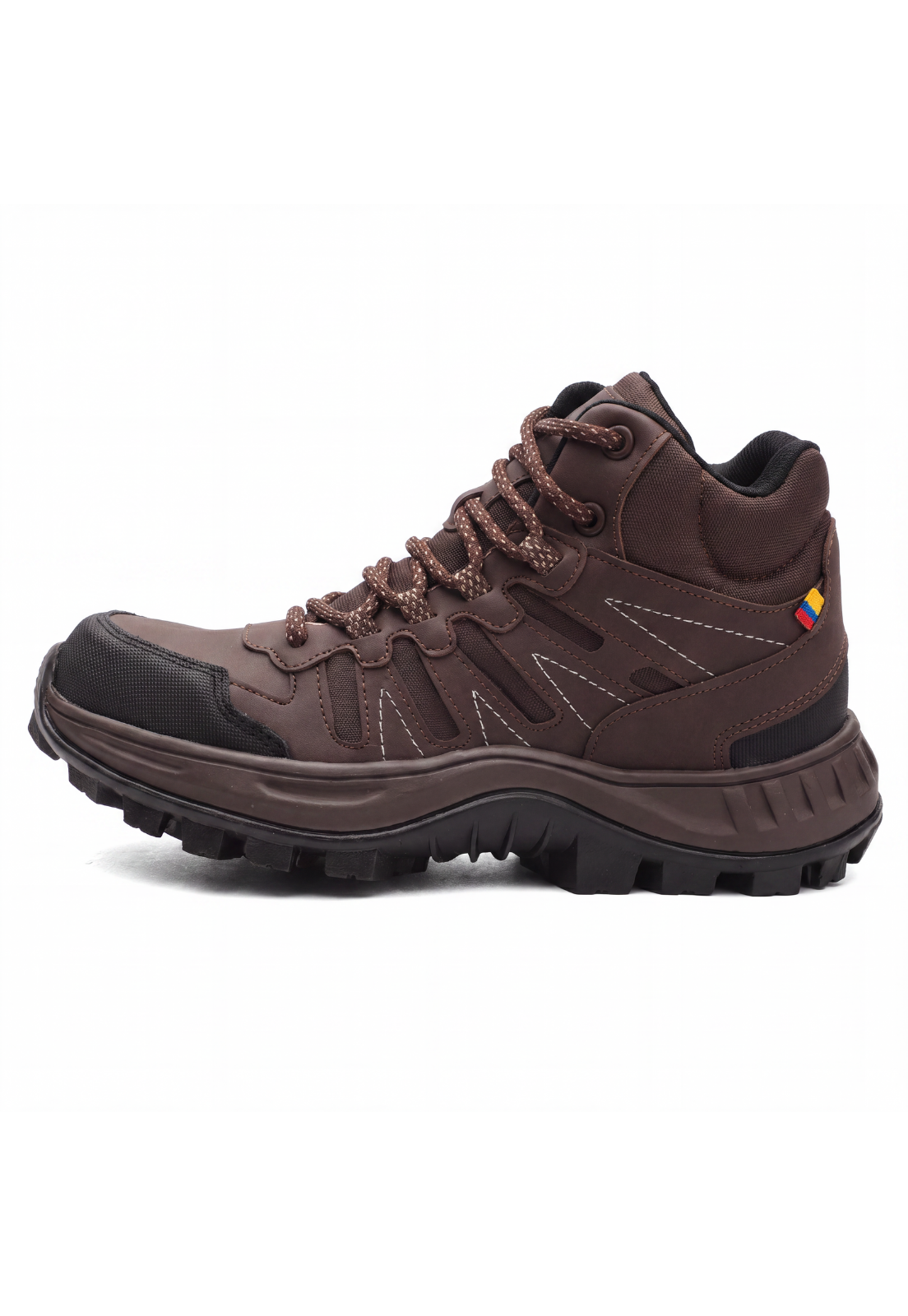 Bota De Seguridad Hombre Café
