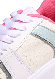 Tenis Infantil Blanco-Rosa Tellenzi 201