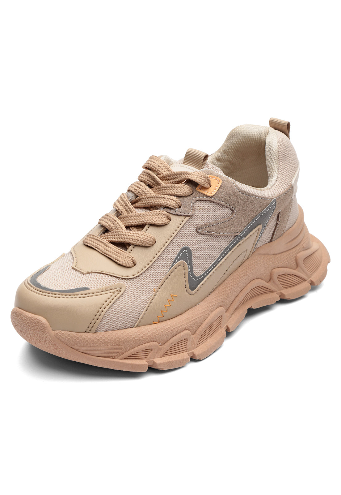 Tenis Dama Tabaco-Naranja Tellenzi 2082