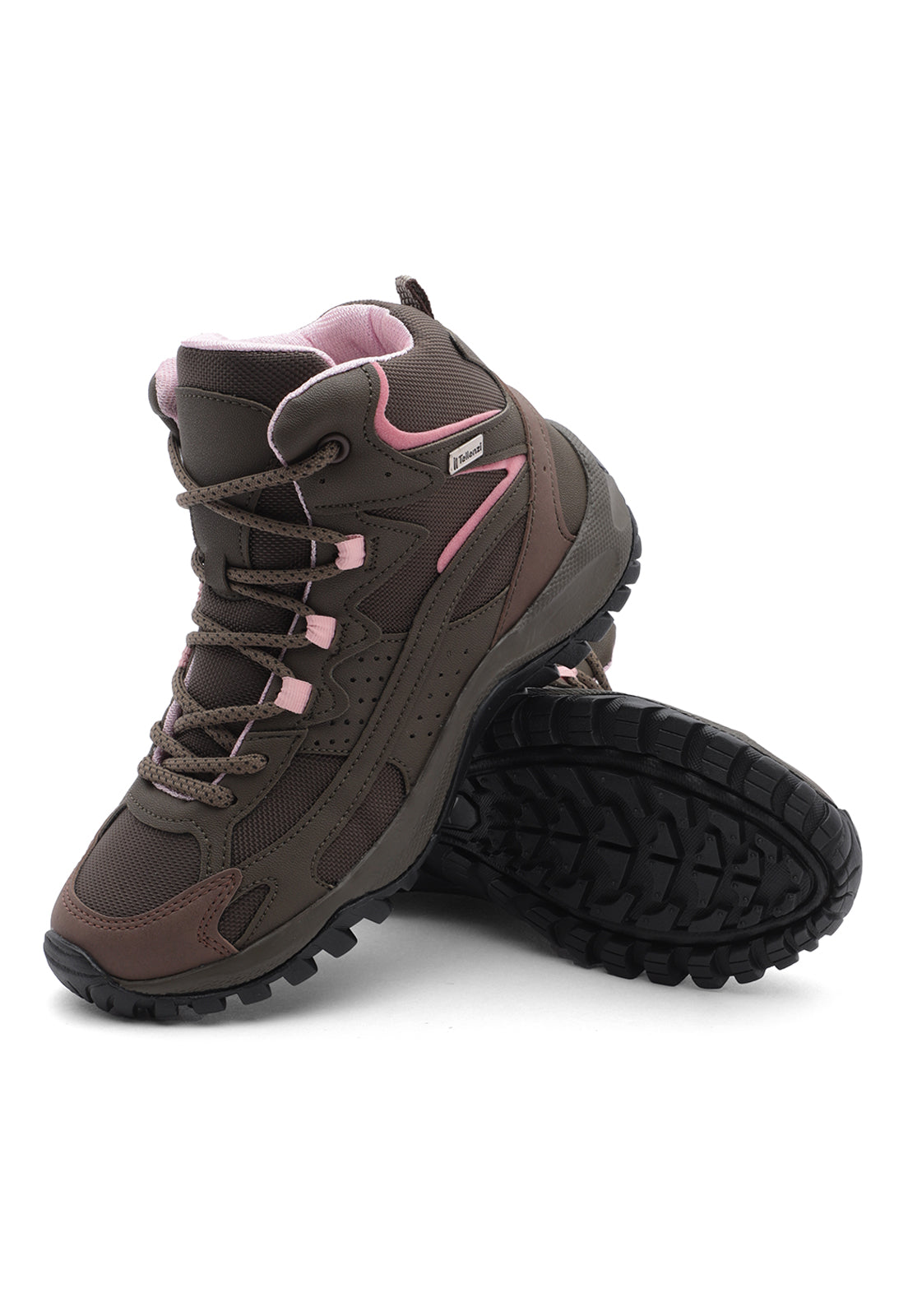 Bota Outdoor Mujer Verde Tellenzi 2492