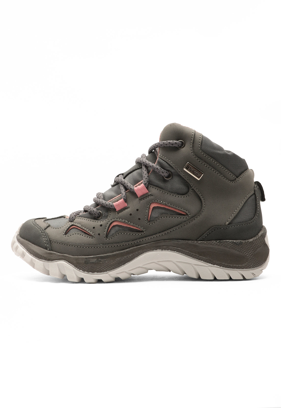 Bota Outdoor Mujer Gris-Rosa tellenzi 2502