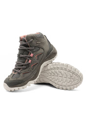 Bota Outdoor Mujer Gris-Rosa tellenzi 2502