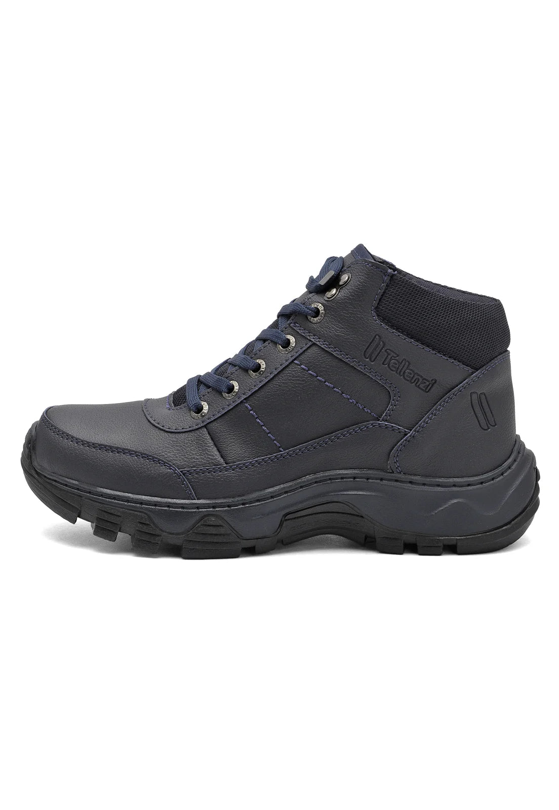 Bota Hombre Outdoor Industrial Azul Tellenzi 079