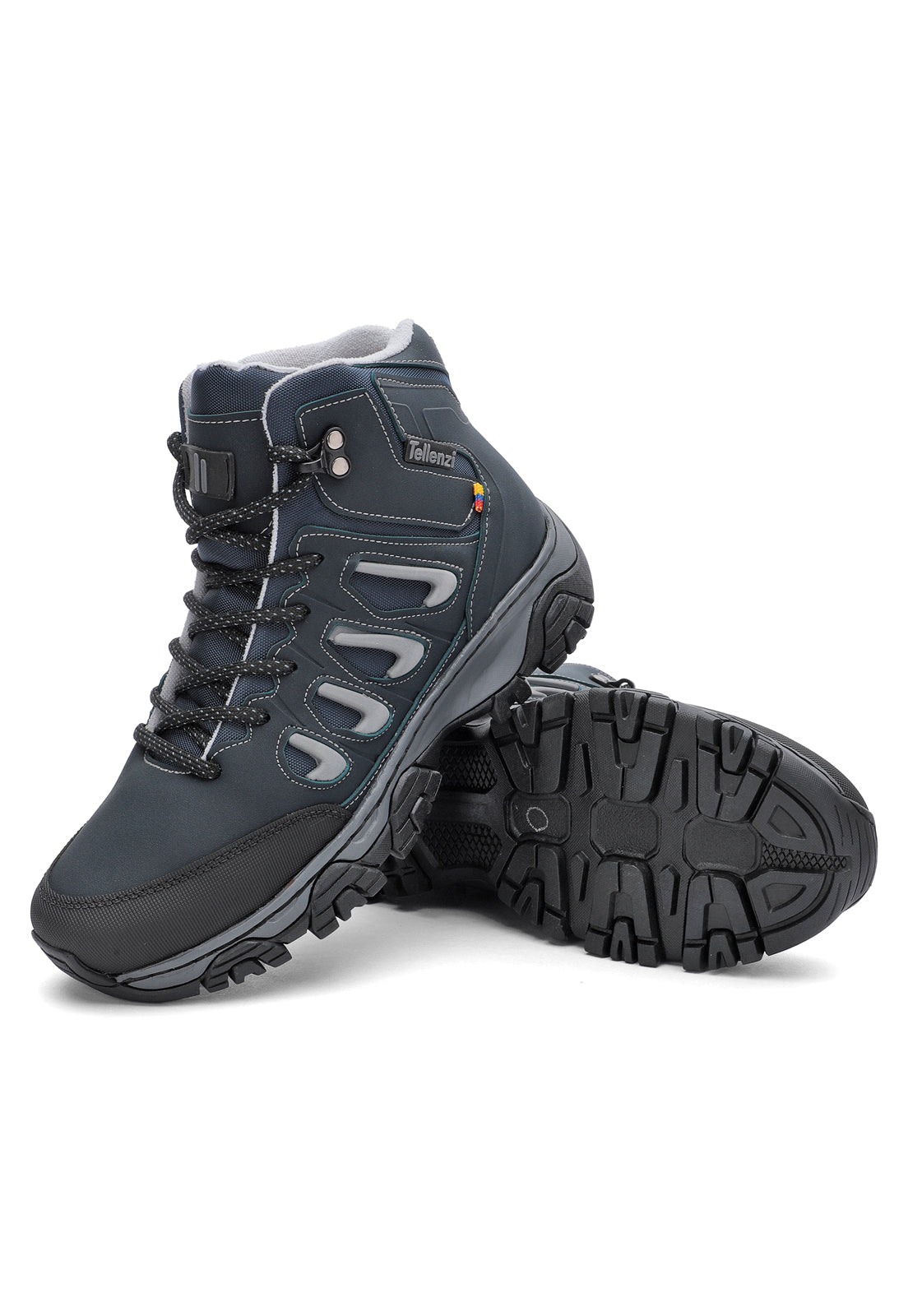 Bota Outdoor Hombre Azul Tellenzi 7-262