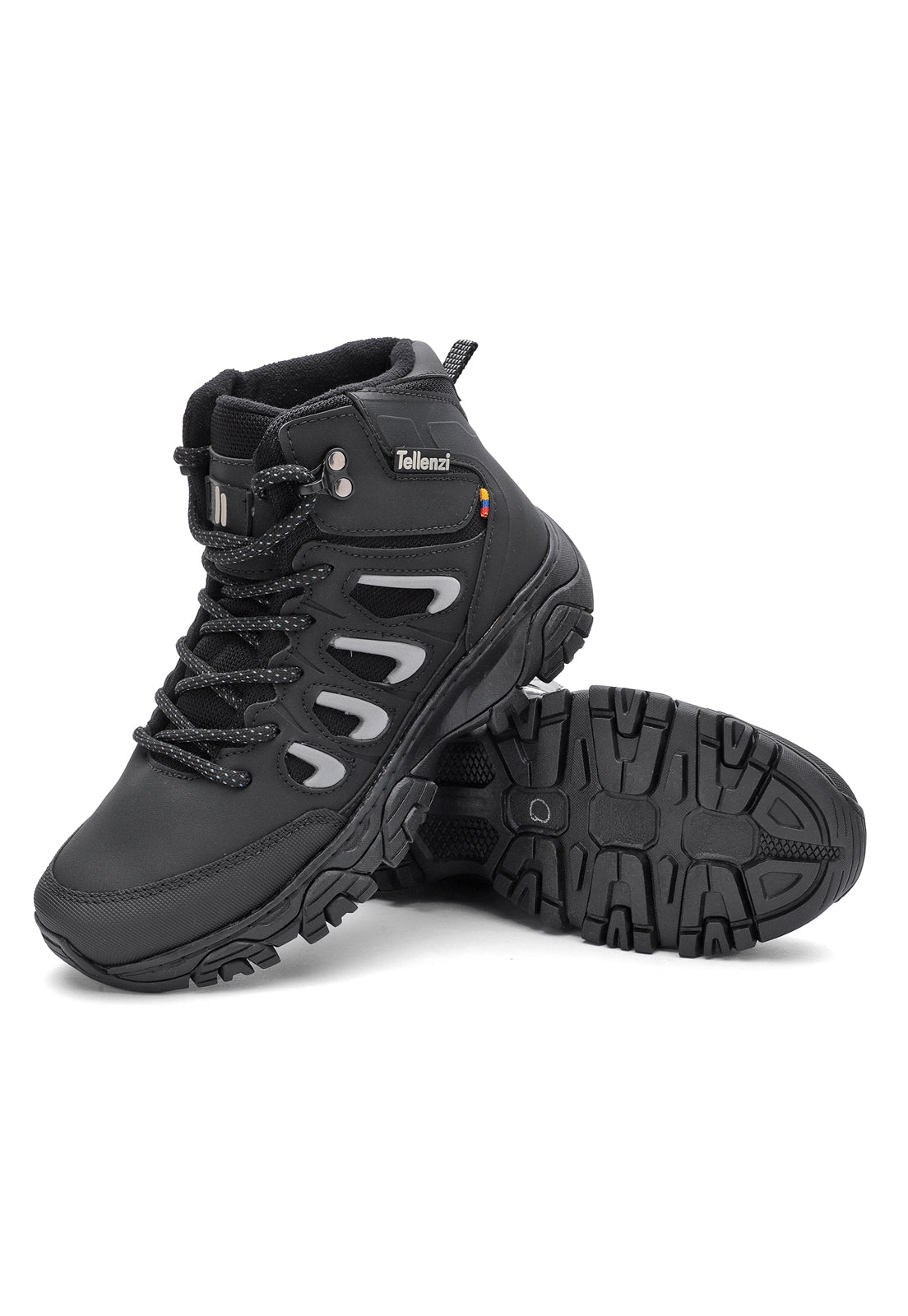 Bota Outdoor Hombre Negro Tellenzi 7-262