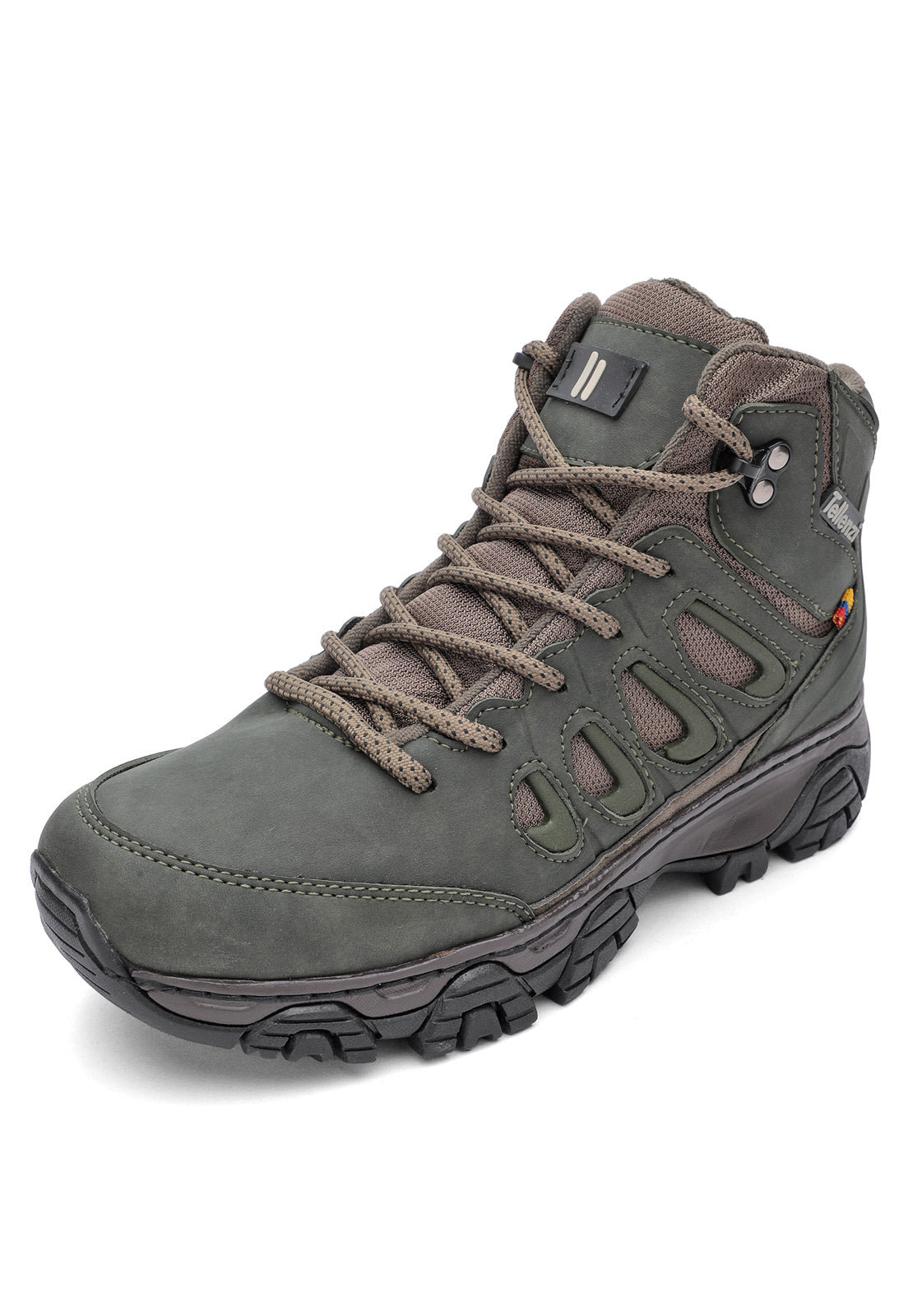 Bota Outdoor Hombre Verde Tellenzi 7-262