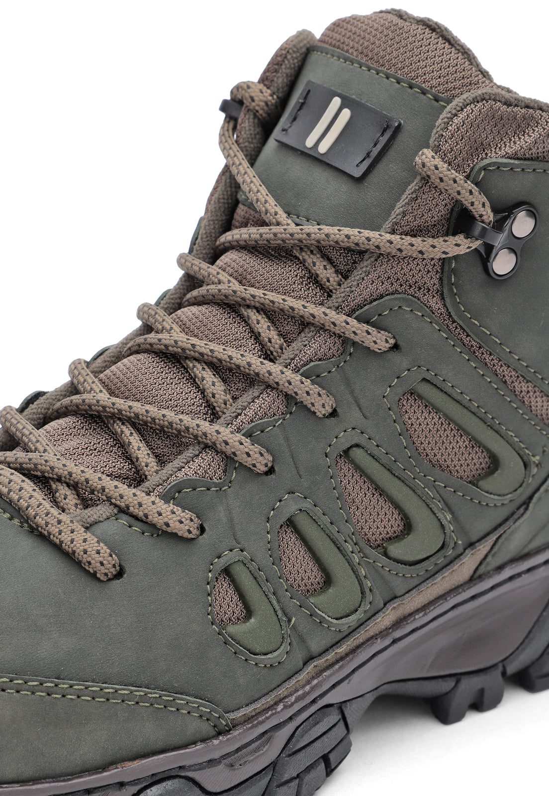 Bota Outdoor Hombre Verde Tellenzi 7-262