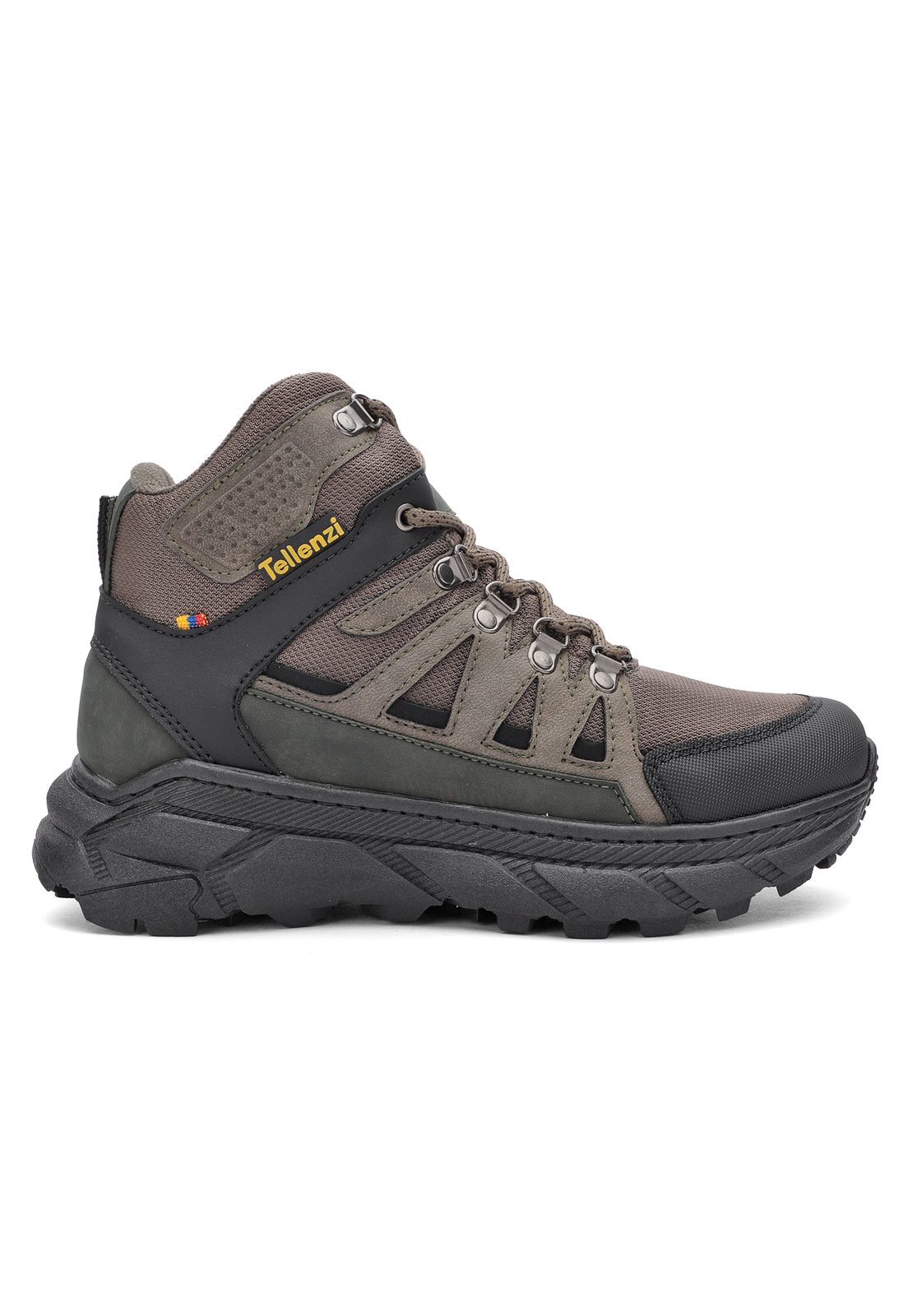 Bota Outdoor Hombre Verde Tellenzi 7-274