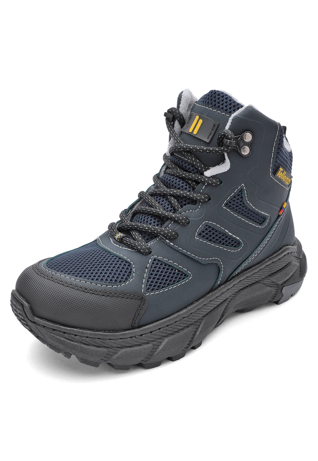 Bota Outdoor Hombre Azul Tellenzi 7-276