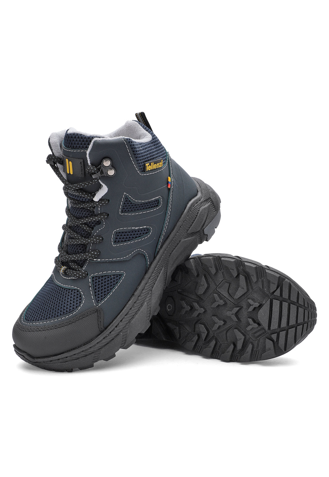 Bota Outdoor Hombre Azul Tellenzi 7-276