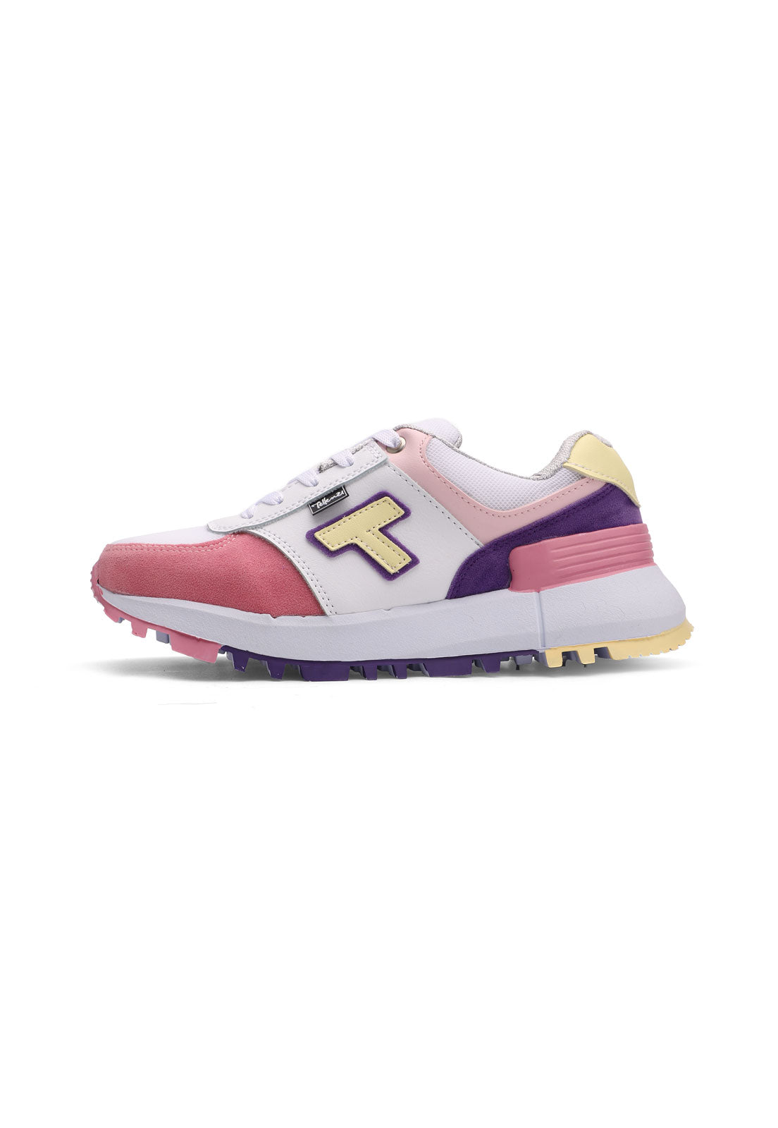 Tenis Dama Blanco*Morado Tellenzi 3001