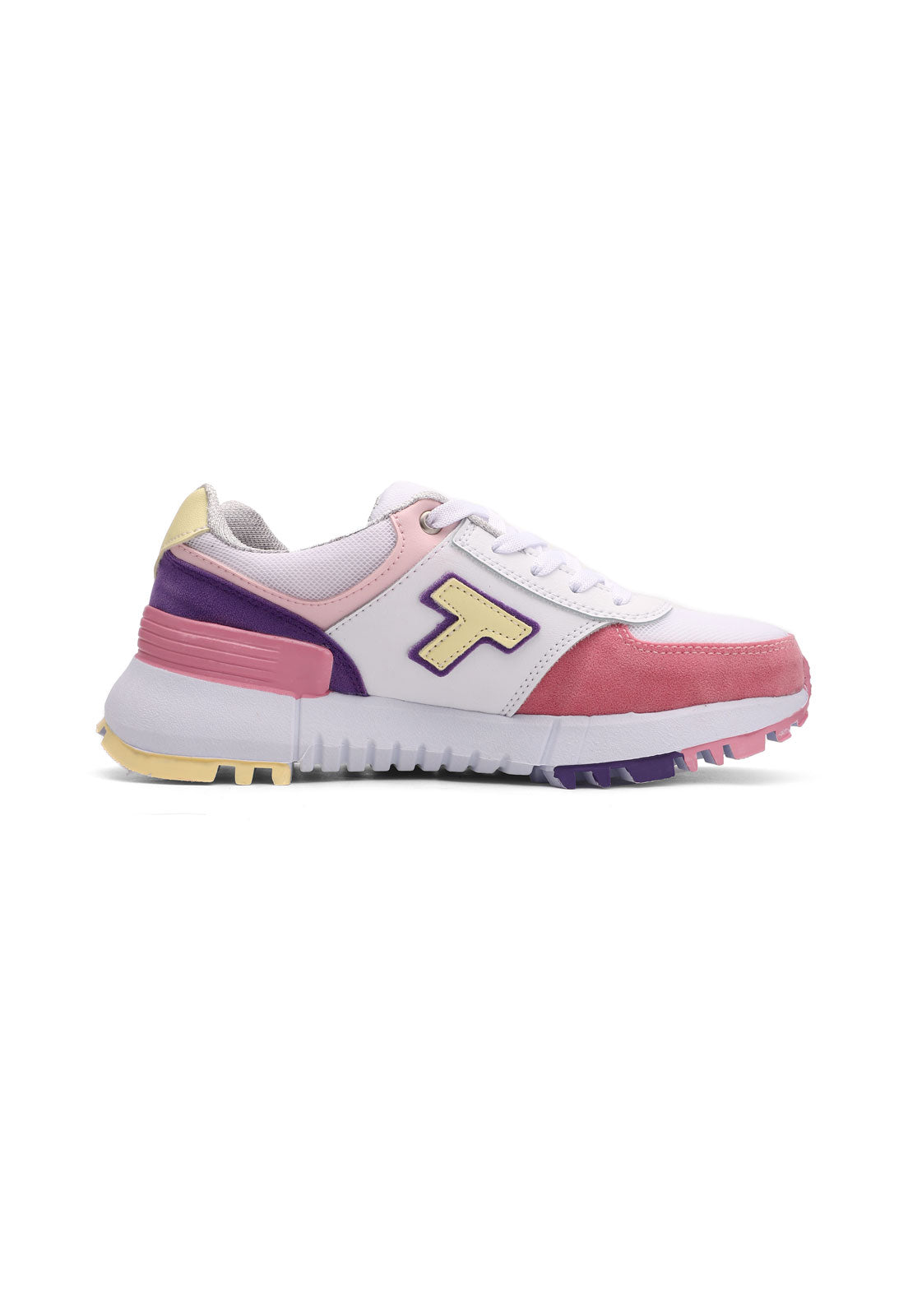 Tenis Dama Blanco*Morado Tellenzi 3001