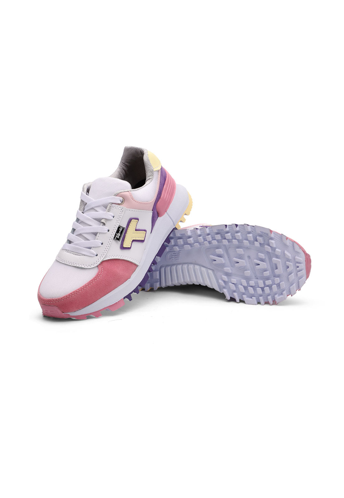 Tenis Dama Blanco*Morado Tellenzi 3001