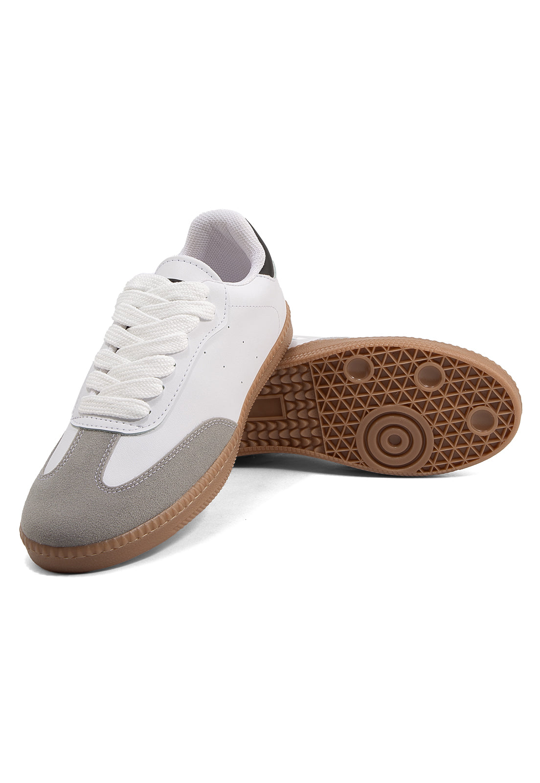 Tenis Hombre Blanco-Gris Tellenzi 3980