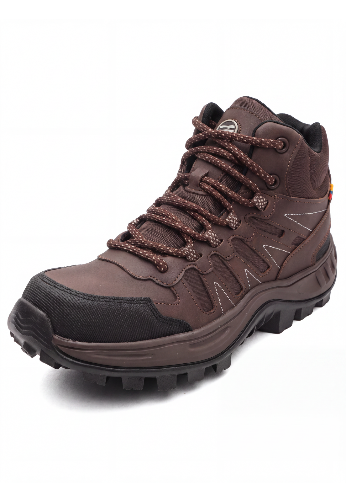 Bota De Seguridad Hombre Café