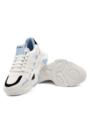 Tenis Mujer Blanco-Cielo Tellenzi 5017