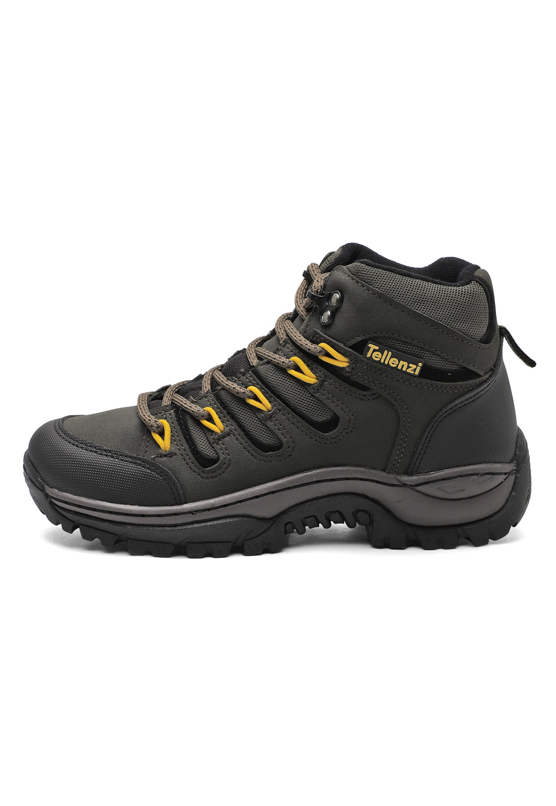 Bota Hombre Outdoor Verde Tellenzi 7-076