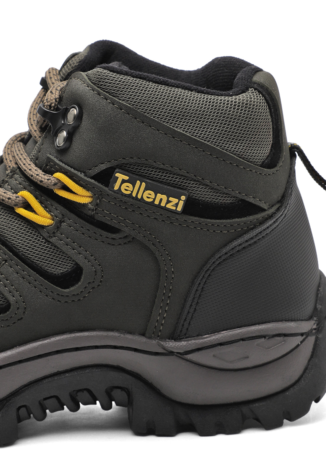 Bota Hombre Outdoor Verde Tellenzi 7-076
