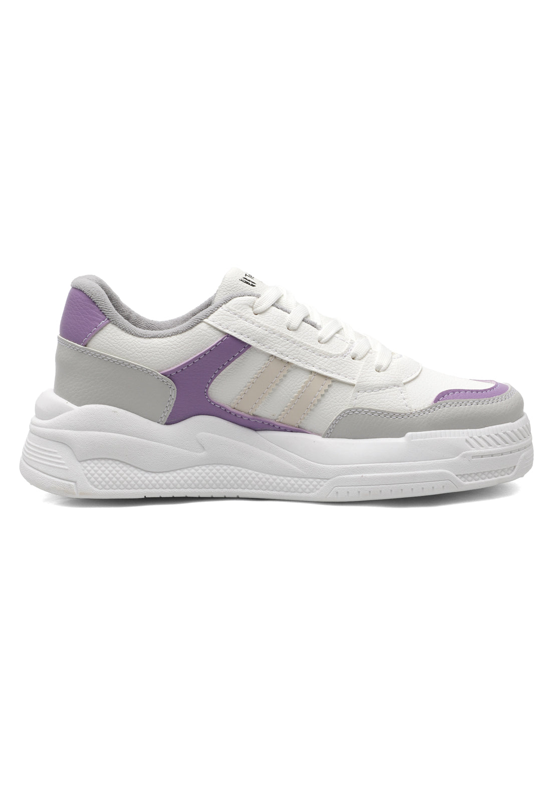 Tenis Dama Blanco-Lila Tellenzi 5038