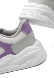 Tenis Dama Blanco-Lila Tellenzi 5038