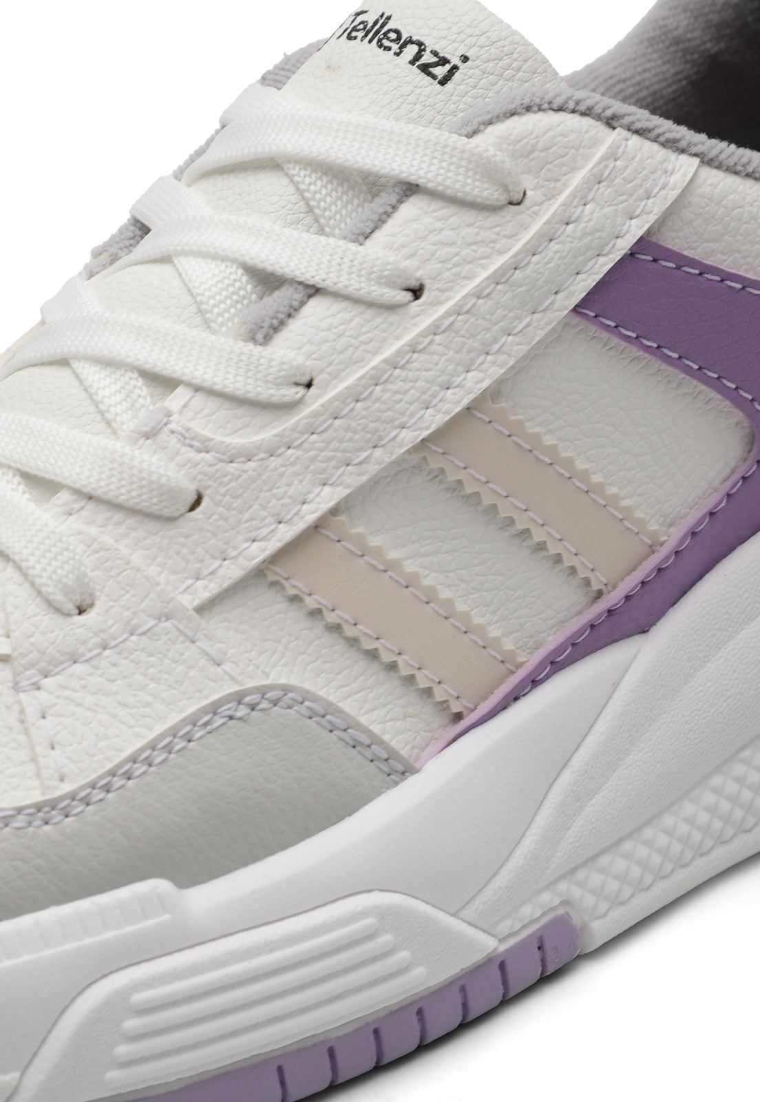 Tenis Dama Blanco-Lila Tellenzi 5038