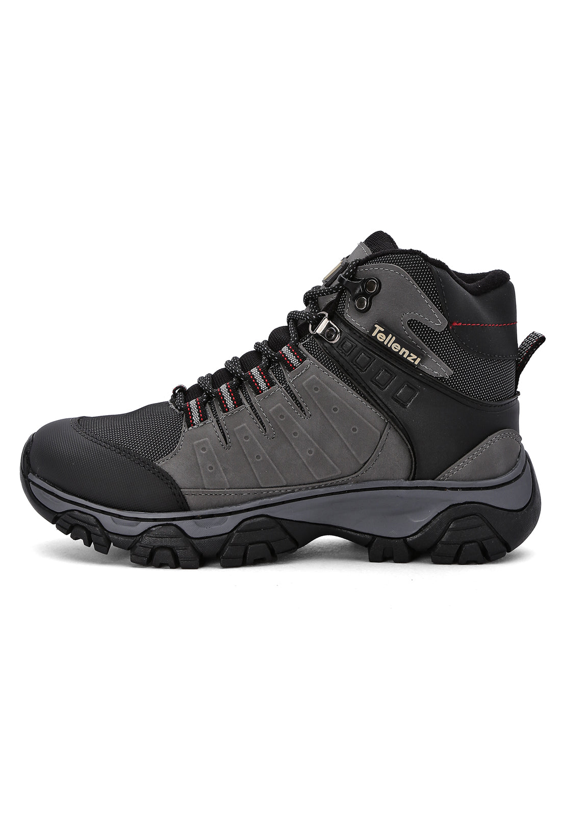 Bota Outdoor Hombre Negro-Gris tellenzi 7-212
