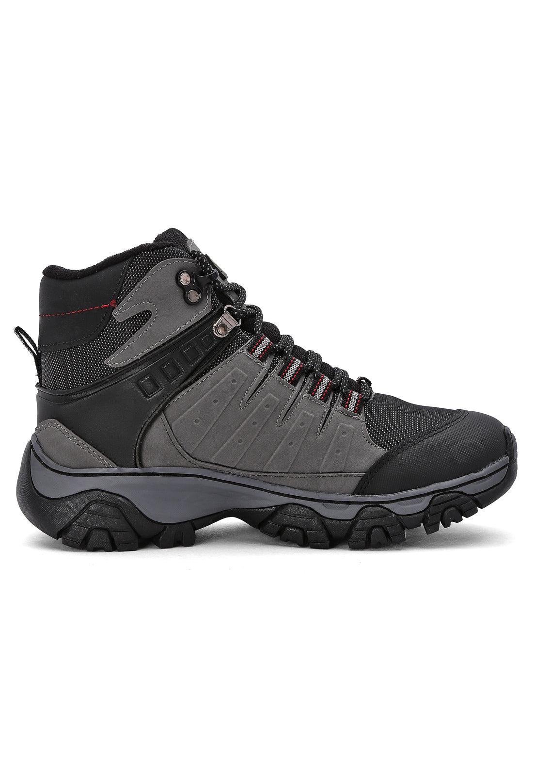 Bota Outdoor Hombre Negro-Gris tellenzi 7-212