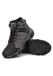 Bota Outdoor Hombre Negro-Gris tellenzi 7-212